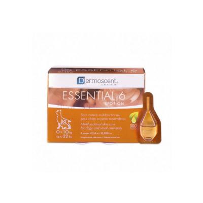 Dermoscent Essential 6 Spot-On pour chien (10 &agrave; 20 kg) 3 x 4 pipettes