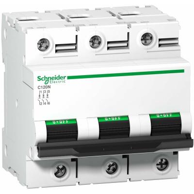 Disjoncteur 100 A - C120N - 3P - Courbe D - 10 kA