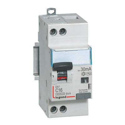 Disjoncteur diff&eacute;rentiel type AC 30mA - 16A Legrand