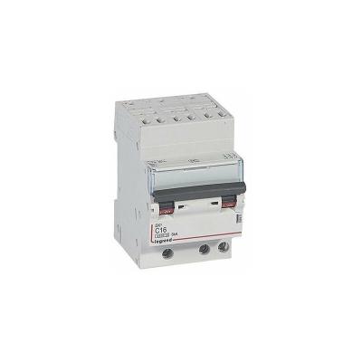 Disjoncteur 16A 6Ka Courbe C Triphas&eacute; Legrand Dx3 Auto - Vis