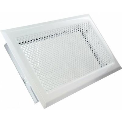 Grille de convection m&eacute;tal DMO, l.34.5 cm x H.19.5 cm 