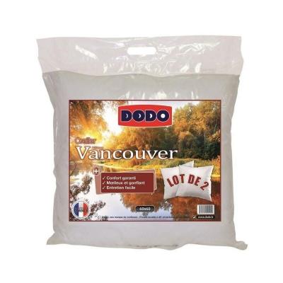 Lot de 2 oreillers 60x60cm