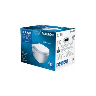 WC suspendu DURAVIT Strack 3 avec abattant frein de chute