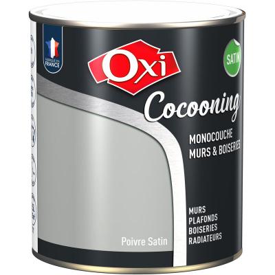 Peinture Murs et boiseries - Monocouche - Satin - Plomb - 2.5L