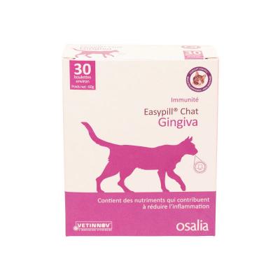 Easypill Chat Gingivia - Bo&icirc;te de 30 boulettes