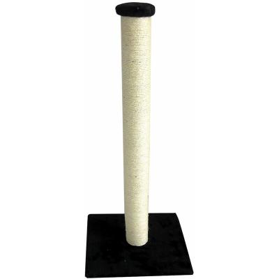 EBI Griffoir Highpost - 40x40x90 cm - Noir - Pour chat
