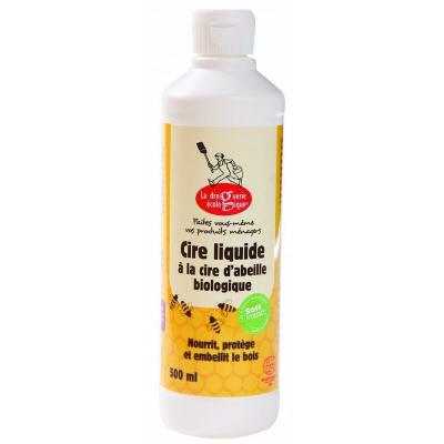 Ecodis - Cire liquide &agrave; la cire d'abeille Bio 500 ml