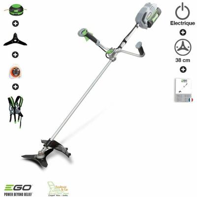 Debroussailleuse sans fil ego power+ avec lame 3 dents bc3800e