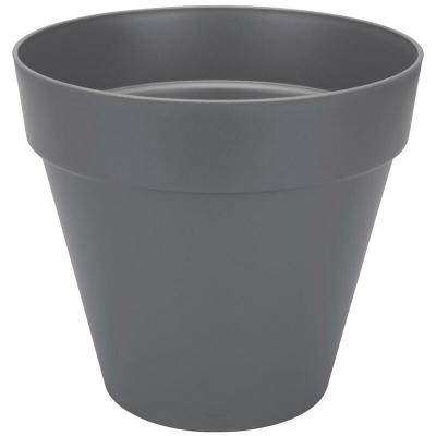 Elho pot de fleur rond - 50 cm - gris anthracite