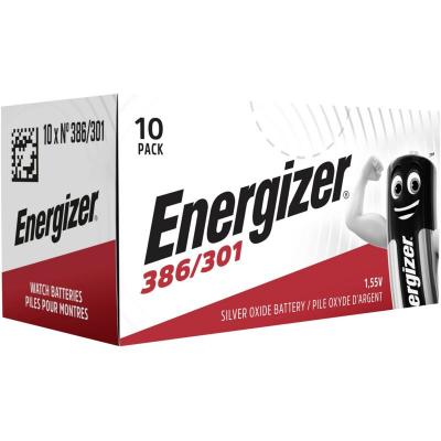 Energizer Pile Bouton 386/301 386 / 301 Silver