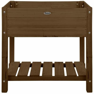 Esschert Design Jardini&egrave;re sur&eacute;lev&eacute;e Marron S