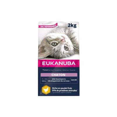 Eukanuba Healthy Start Kitten, poulet - lot % : 3 x 2 kg