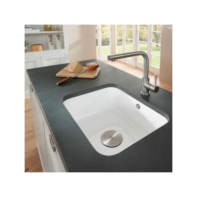 Evier sous plan c&eacute;ramique blanc Villeroy & Boch CISTERNA 1 bac 550x440