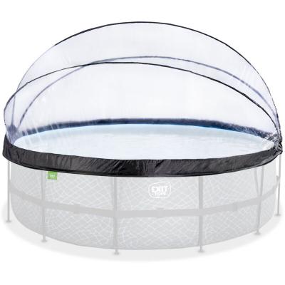 Exit Toys - D&ocirc;me de piscine exit &oslash;488cm - universel - Transparent
