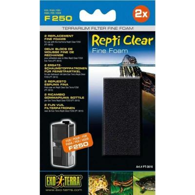 Cartouches pour Filtre Repti Clear Foamex F250 Exo Terra Exo Terra