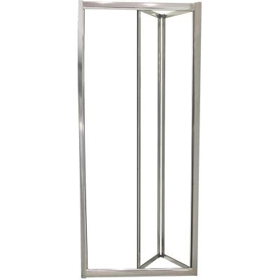 Fa&ccedil;ade EKLA - Fa&ccedil;ade pliante 70x185x0,6cm - Verre tremp&eacute; - Finitions chrom&eacute;