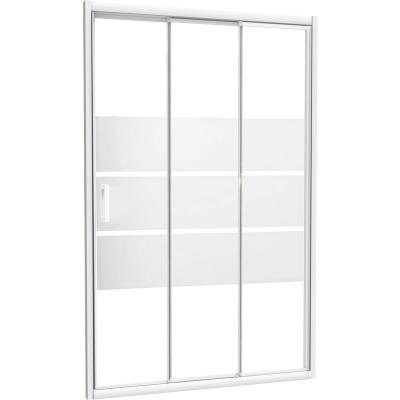 Fa&ccedil;ade MISSI - Coulissante 3V - Finition Blanc - 120x185cm