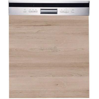 Fa&ccedil;ade pour lave-vaisselle semi-int&eacute;grable eco chene naturel l 60 cm