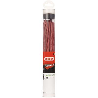 Fil d&eacute;broussailleuse carr&eacute; rouge Techni-blade 7mm OREGON