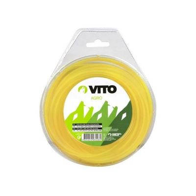Fil nylon rond pour d&eacute;broussailleuse - longueur 15m - diam&egrave;tre 3mm