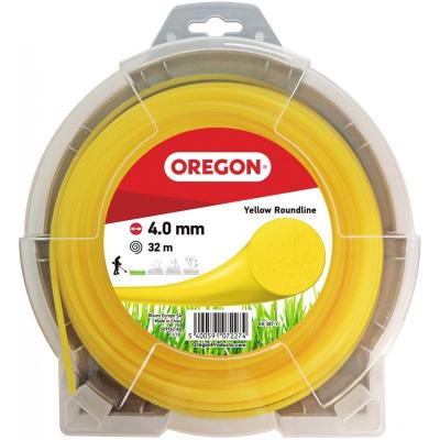 Fil rond pour d&eacute;broussailleuse Oregon - Longueur 32 m - Diam&egrave;tre 4 mm