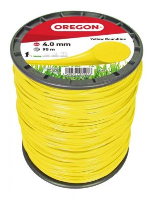Fil rond pour d&eacute;broussailleuse Oregon - Longueur 95 m - Diam&egrave;tre 4 mm