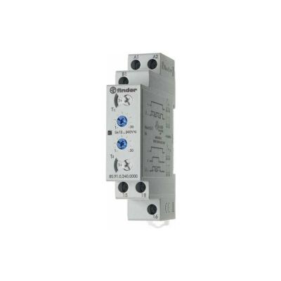 Finder Relais temporis&eacute; modulaire Finder Intermittent 12 240Vac dc 809102400000