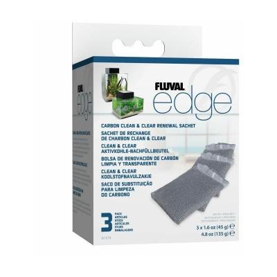 Fluval - Sachets de Rechange de Charbon Clean&Clear Edge - x3