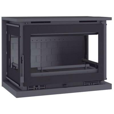 FM Po&ecirc;le &agrave; bois suspendu M-173 FK 12.5kW foyer en fonte et verre s&eacute;rigraphi&eacute;