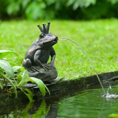 Ubbink Fontaine de jardin &agrave; cracheur Grenouille roi,
