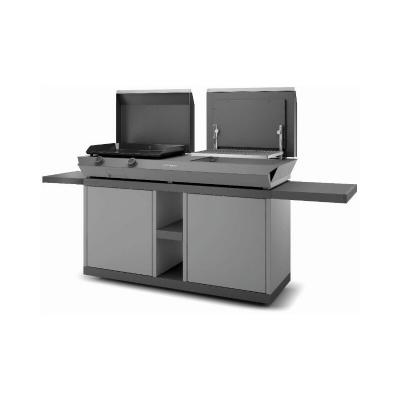 Table roulante pour plancha Forge Adour COMBI NG 