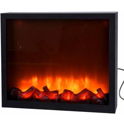 Oem Led 41x25x10 Cm Electric Fireplace Noir One Size / EU Plug 