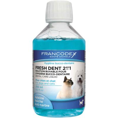 Fresh Dent 2 en 1 Pour Chiens et Chats 250 ml