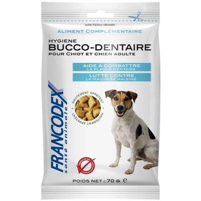 Friandises Hygi&egrave;ne Bucco-Dentaire 75g Pour Chiens Francodex Multicolor