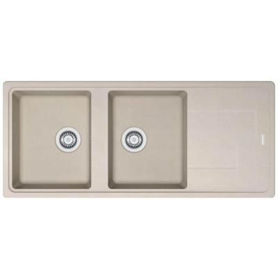Evier Titan Fradura Ttd621 Beige (Sous Meuble 80Cm) 1160X500X190Mm