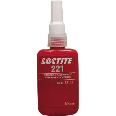Frein filet LOCTITE&reg; 221 135331 R&eacute;sistance: faible 50 ml