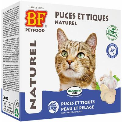 Ail Naturel 100 Comprim&eacute;s Peau et Pelage Flore Intestinale Biofood