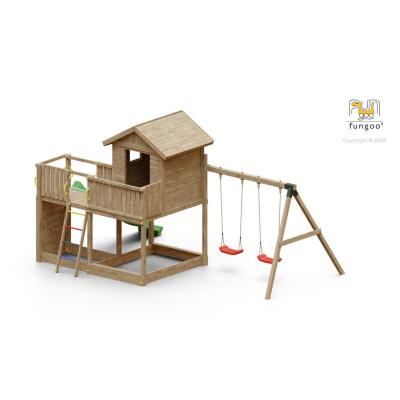 Station de jeux FUNGOO GALAXY L avec Balan&ccedil;oire double