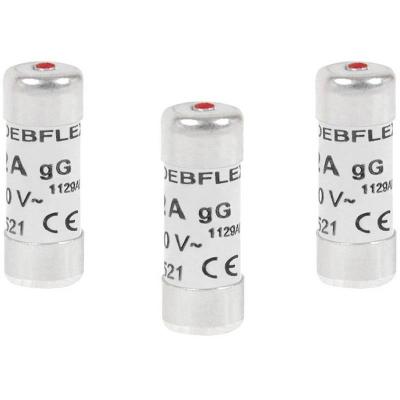 Fusible avec voyant 10,3X31,5 25A 400V sachet de 3