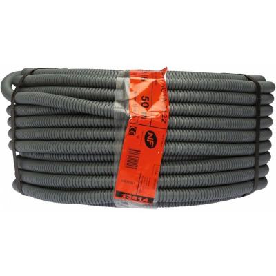 Gaine icta avec tire-fil &oslash; 16 mm gris 50m