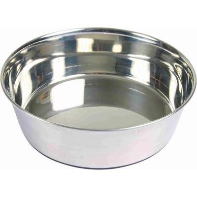 Trixie Stainless Steel Bowl Stainless Steel Bowl Argent&eacute; 1.7 Liters