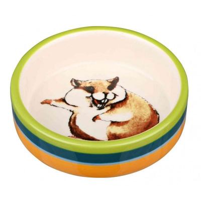 Auge C&eacute;ramique Hamster Couleurs-Cr&egrave;me 80 ml Trixie