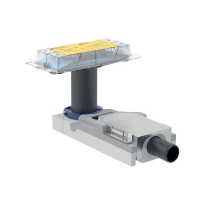 Geberit Caniveau de douche hauteur pour encastrer 6/5/9cm siphon 50mm