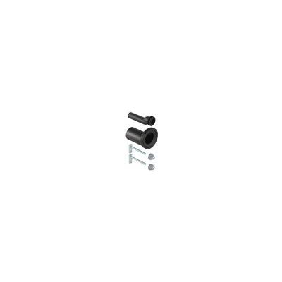 Geberit Sanbloc 405012001 Raccords mur-WC DN 100 / Double coude 2,5mm
