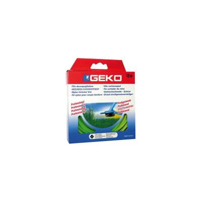 Fil nylon carr&eacute; pour coupe bordure D: 2.4mmx10m