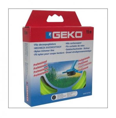 Fil pour d&eacute;broussailleuse 15 m diam&egrave;tre 3,0 mm geko