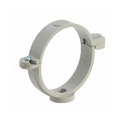 Collier de descente pvc &Oslash;80mm - gris - d&eacute;v.25cm Girpi