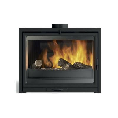 Insert &agrave; bois 10kw noir/anthracite - Godin - 660208 - Noir