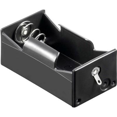 Support pile 1x R20 (D) Goobay 12457 connexion &agrave; souder (L x l x h) 69 x 35 x 27.5 mm