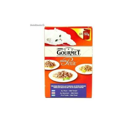 Gourmet Mon Petit avec Poisson (6x50g) chat 4 x (6 x 50g)